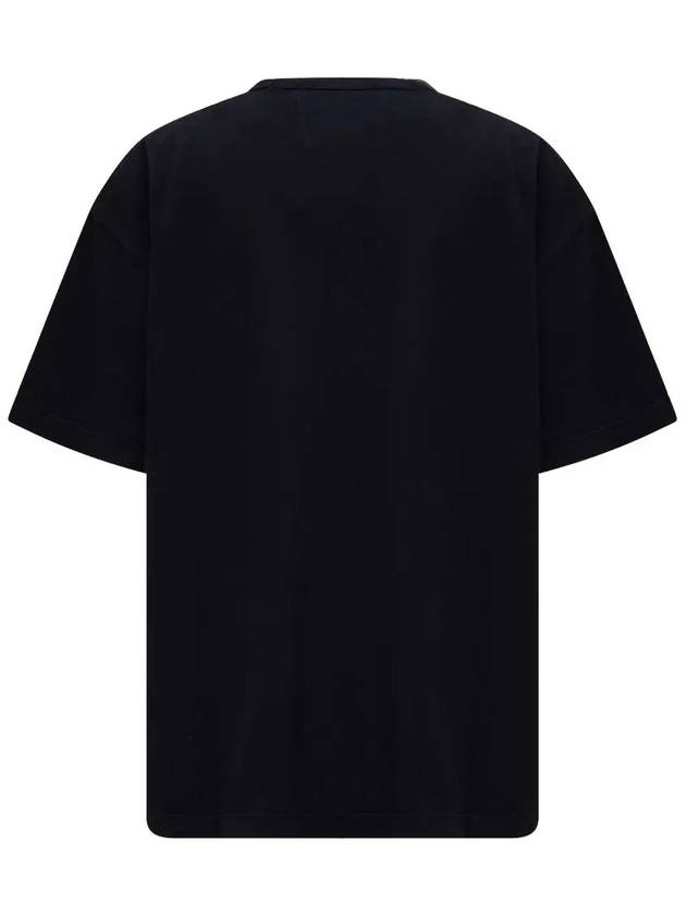 20/1 Jersey Boxy Logo Short Sleeve T-Shirt Black - CP COMPANY - BALAAN 4