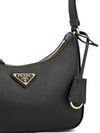 Re-Edition Saffiano Leather Mini Bag Black - PRADA - BALAAN 5