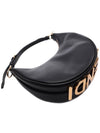 Fendigraphy Small Hobo Shoulder Bag Black - FENDI - BALAAN 6