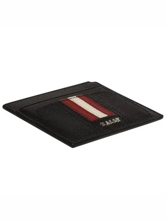 Card Case TARRIK LT 10 BLACK Men's Card Wallet - BALLY - BALAAN 3