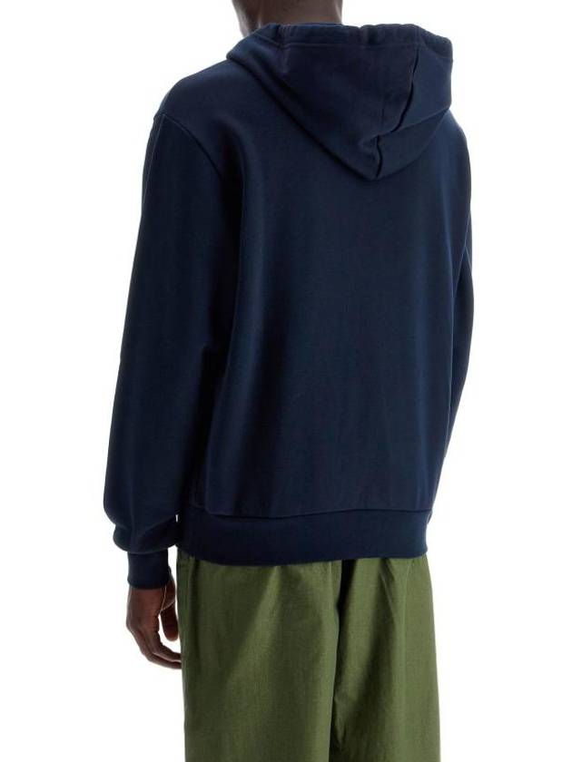 Boxy Petit VPC Hoodie Navy - A.P.C. - BALAAN 4