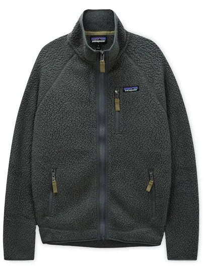 Retro Pile Fleece Zip-Up Jacket Grey - PATAGONIA - BALAAN 2