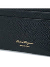 Gancini Card Wallet Black - SALVATORE FERRAGAMO - BALAAN 10