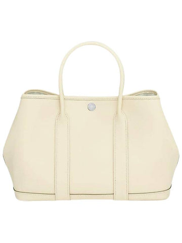 Garden Party 30 Tote Bag Cream - HERMES - BALAAN 1