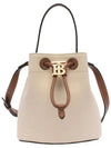 Mini TB Bucket Bag Natural Malt Brown - BURBERRY - BALAAN 2