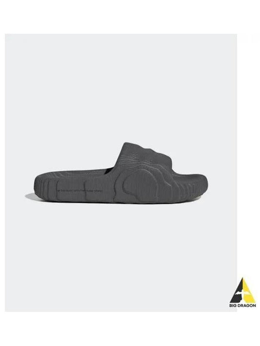 Adilette 22 Low-Top Sneakers Grey - ADIDAS - BALAAN 2