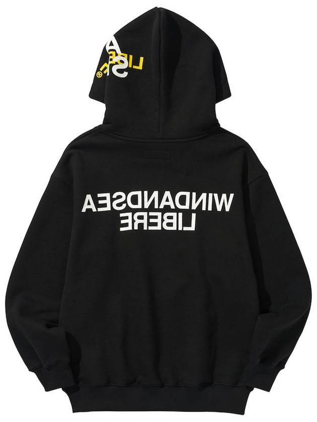 WDS x HARF ZIP HOODIE BLACK - LIBERE - BALAAN 3