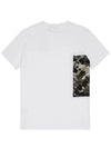 IKALOOK Printing Color Scheme White Round Short Sleeve T-Shirt STEE164 - IKALOOOK - BALAAN 3