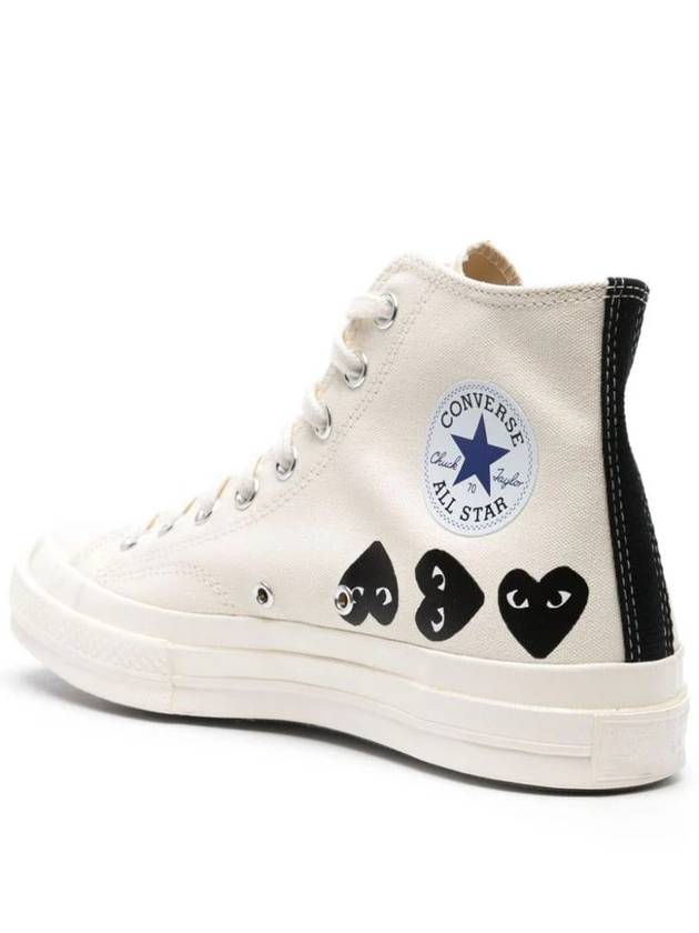 Comme Des Garçons Play High Sneakers - COMME DES GARCONS PLAY - BALAAN 3