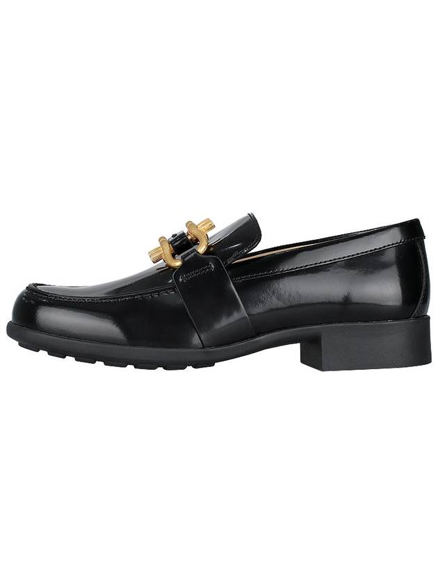 Leather Loafers Black - BOTTEGA VENETA - BALAAN 4