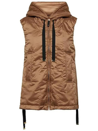 Greenvest Water Repellent Padded Vest Brown - MAX MARA - BALAAN 2