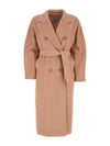 Madame Wool Double Coat Pink - MAX MARA - BALAAN 1