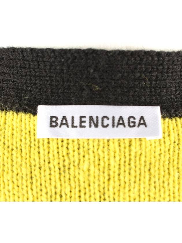 multi logo cardigan - BALENCIAGA - BALAAN 7