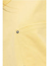 Crew Neck Pocket Short Sleeve T-Shirt Yellow - BOTTEGA VENETA - BALAAN 6