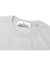 Wappen Logo Patch Short Sleeve T-Shirt Light Grey - STONE ISLAND - BALAAN 4