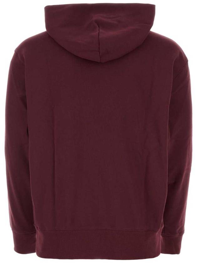 Hooded Sweatshirt MT31502NBY NBBURGUNDY Burgundy - NEW BALANCE - BALAAN 3