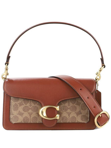 Women's Tabby Shoulder Bag CI032 B4 TAN RUST - COACH - BALAAN 1