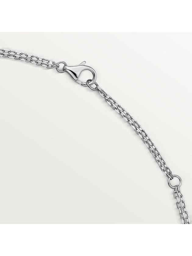 Love Diamonds White Gold Necklace Silver - CARTIER - BALAAN 5