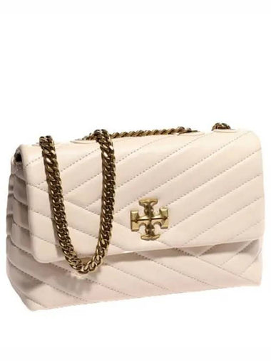 Kira Chevron Small Convertible Shoulder Bag - TORY BURCH - BALAAN 1