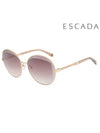 Sunglasses SES C09F 0200 Round Metal Women s - ESCADA - BALAAN 2