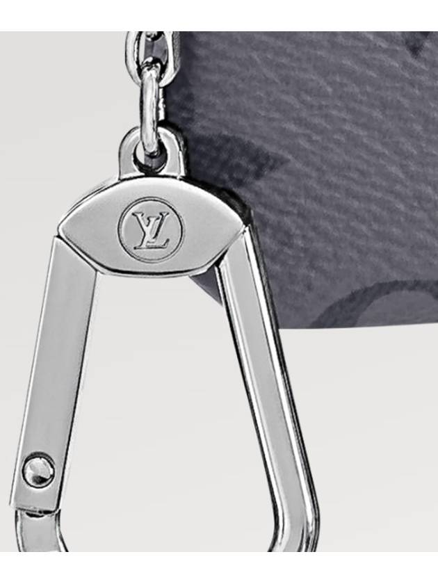 Monogram Key Pouch Grey - LOUIS VUITTON - BALAAN 3