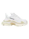 Triple S Low-Top Sneakers White - BALENCIAGA - BALAAN 1