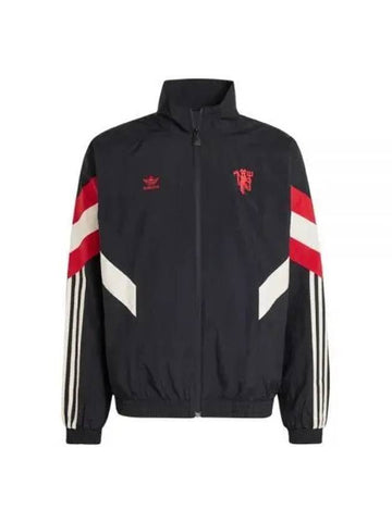 Manchester United Originals Track Jacket Black - ADIDAS - BALAAN 1