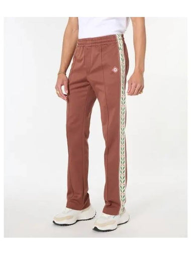 M Laurel Track Pants Brown PANT - CASABLANCA - BALAAN 1