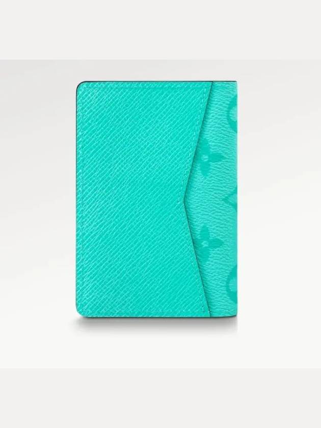 Pocket Organizer Card Wallet Miami Green - LOUIS VUITTON - BALAAN 5