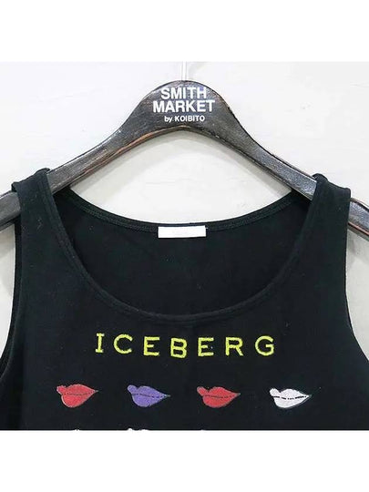 Smith Market Black Tank Top Women s Clothing - ICEBERG - BALAAN 2