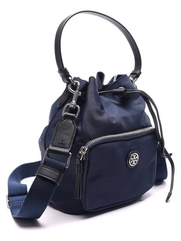 Virginia Logo Bucket Bag Blue - TORY BURCH - BALAAN 4