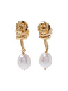 Celestial raindrop pearl earrings FJ5518 ABRZ 24GOLD - ALIGHIERI - BALAAN 3