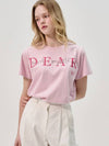 Dear Me Half_Sleeve T shirt_Pink - SORRY TOO MUCH LOVE - BALAAN 5