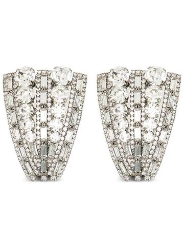 Alessandra Rich Crystal Earrings - ALESSANDRA RICH - BALAAN 1