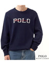 Logo Cotton Jumper Sweatshirt Navy - POLO RALPH LAUREN - BALAAN 2