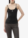 Logo Knit Sleeveless Black - COURREGES - BALAAN 2