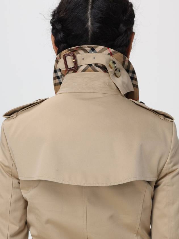 Short Chelsea Heritage Trench Coat Beige - BURBERRY - BALAAN 6