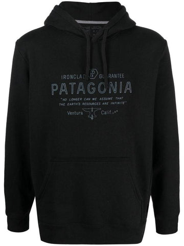 Forge Mark Uprisal Hoodie Black - PATAGONIA - BALAAN 1