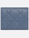 Wallet Denim Blue Cannage Sheepskin S3105UNJB M90B - DIOR - BALAAN 5