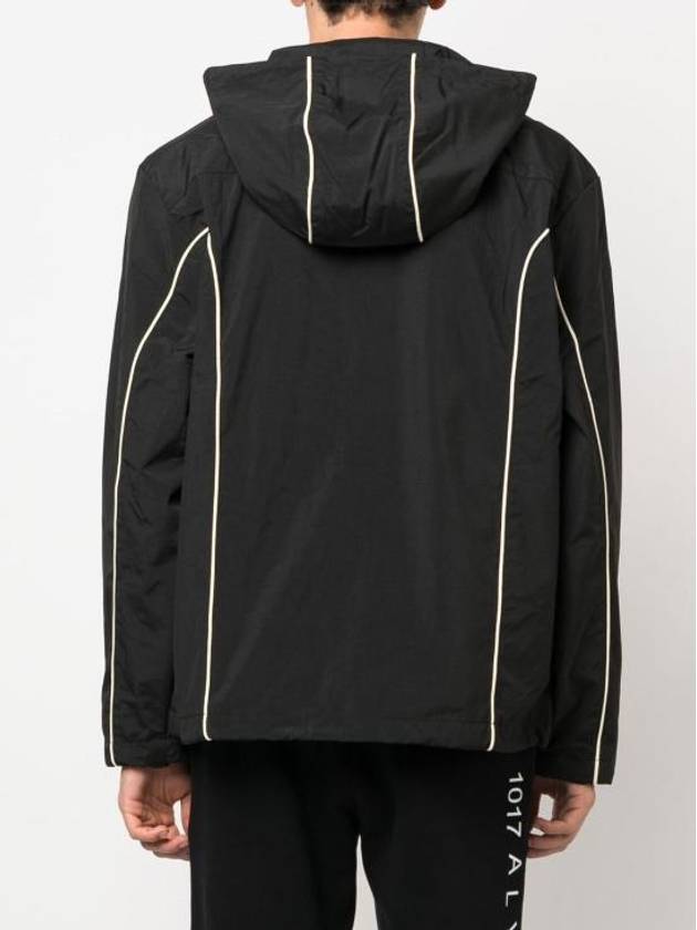 J Hives Contrast Piping Windbreaker Black - DIESEL - BALAAN 5