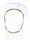 Men's Solar Eclipse Logo Short Sleeve T-Shirt White - STONE ISLAND - BALAAN 2