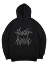 Movement Logo Gray Hoodie Black - MONSTER REPUBLIC - BALAAN 2