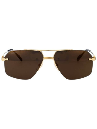 Sunglasses CT0426S 001 GOLD - CARTIER - BALAAN 2