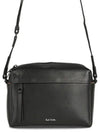 Logo Print Leather Musette Cross Bag Black - PAUL SMITH - BALAAN 2