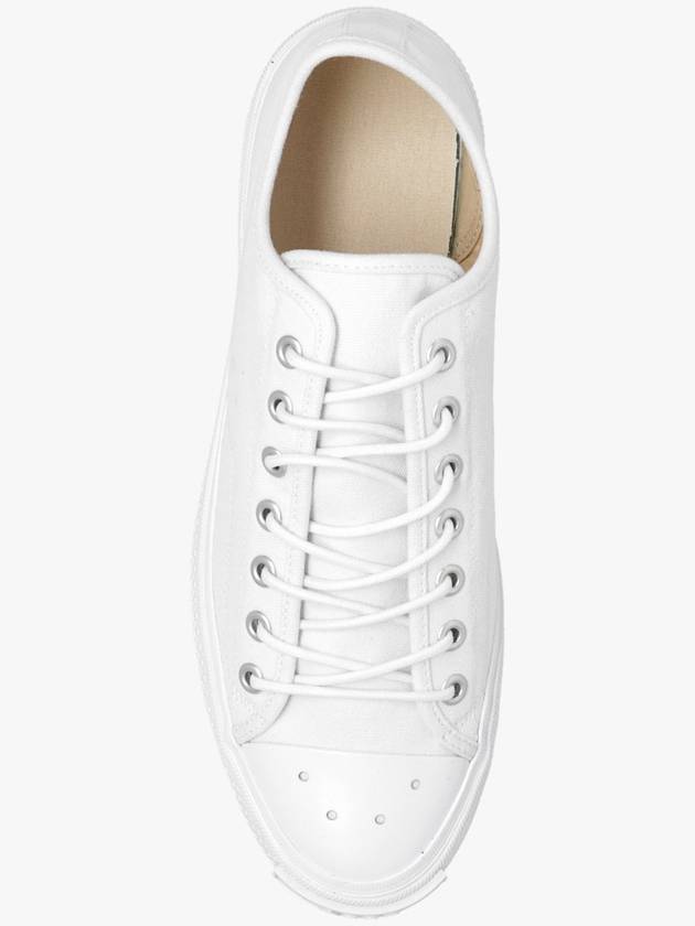 Barlow Tag Low Top Sneakers White - ACNE STUDIOS - BALAAN 7