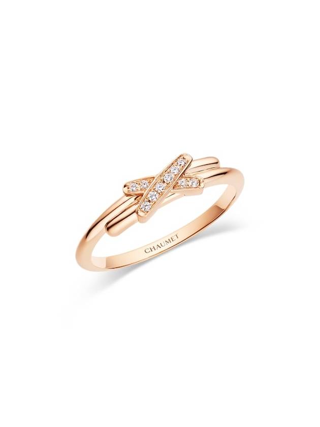 jude lien ring rose gold diamond - CHAUMET - BALAAN 2