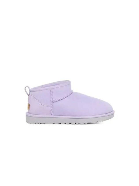 for women suede leather mini boots classic ultra lavender 271010 - UGG - BALAAN 1