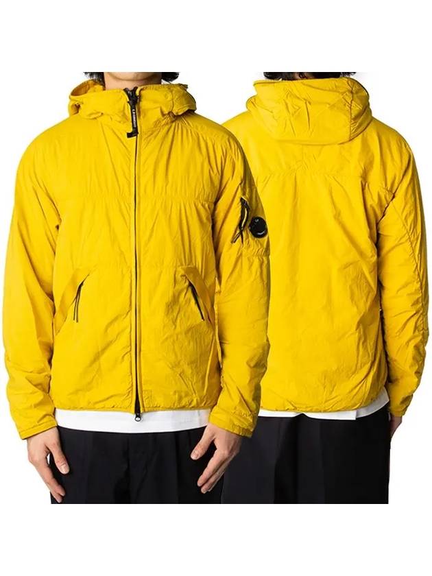 Men's Shell Lens Hooded Jacket Yellow - CP COMPANY - BALAAN 2