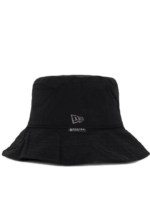 New Era Logo Bucket Hat Black - YOHJI YAMAMOTO - BALAAN 3