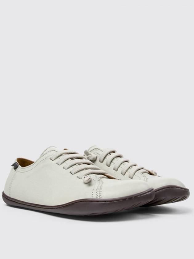 Peu Leather Low-Top Sneakers Light Grey - CAMPER - BALAAN 3